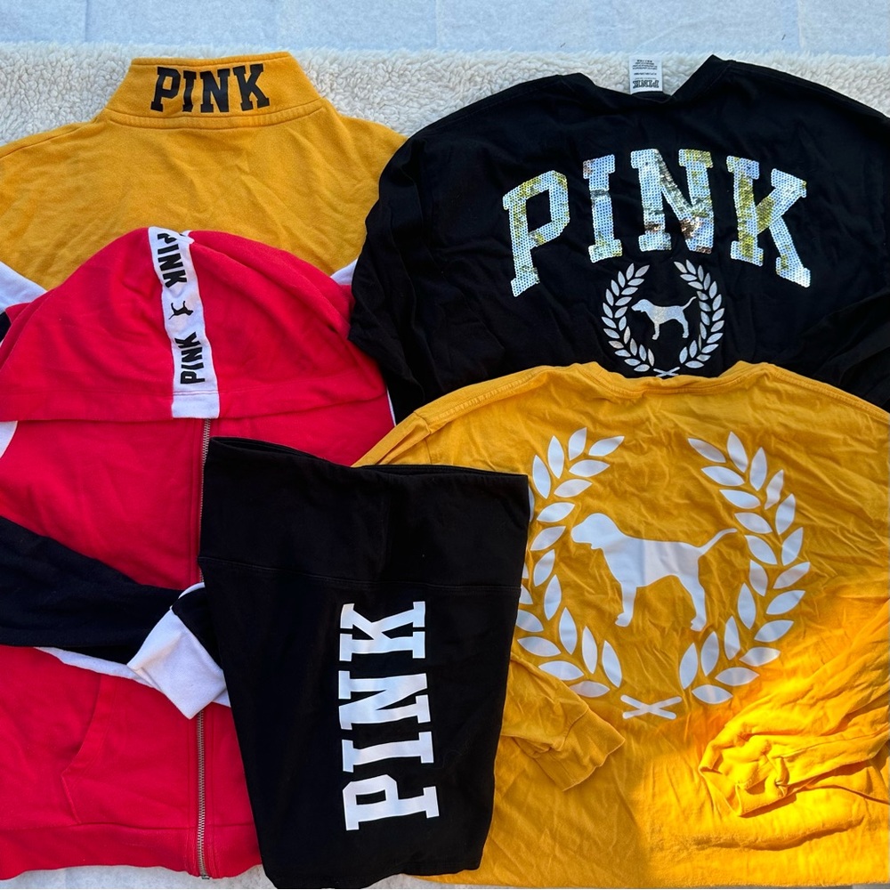 VS PINK 5pc bundle set SMALL